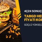 Beklenti altı kâra rağmen güçlü yükseliş: TABGD hedef fiyatı