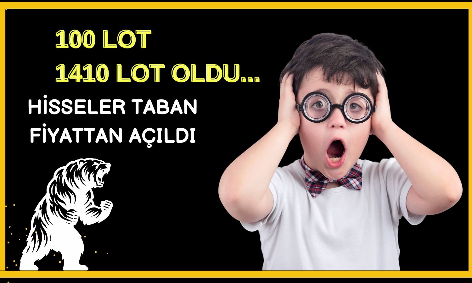 Binlerce bedava lot hesaplara kaydedildi: Hisse taban!