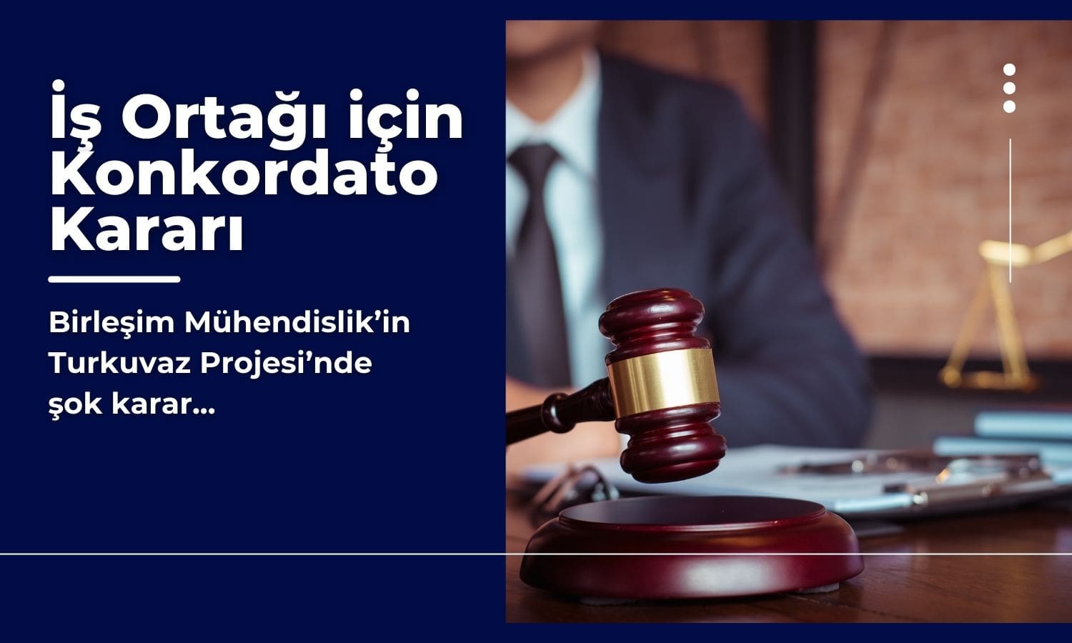 Birleşim Mühendislik’in (BRLSM) Turkuvaz projesinde konkordato