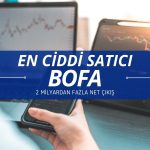 BofA’dan çıkış sürüyor: 2 milyardan fazla net satış