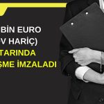 Bülbüloğlu Vinç 320 bin Euro için imza attı!
