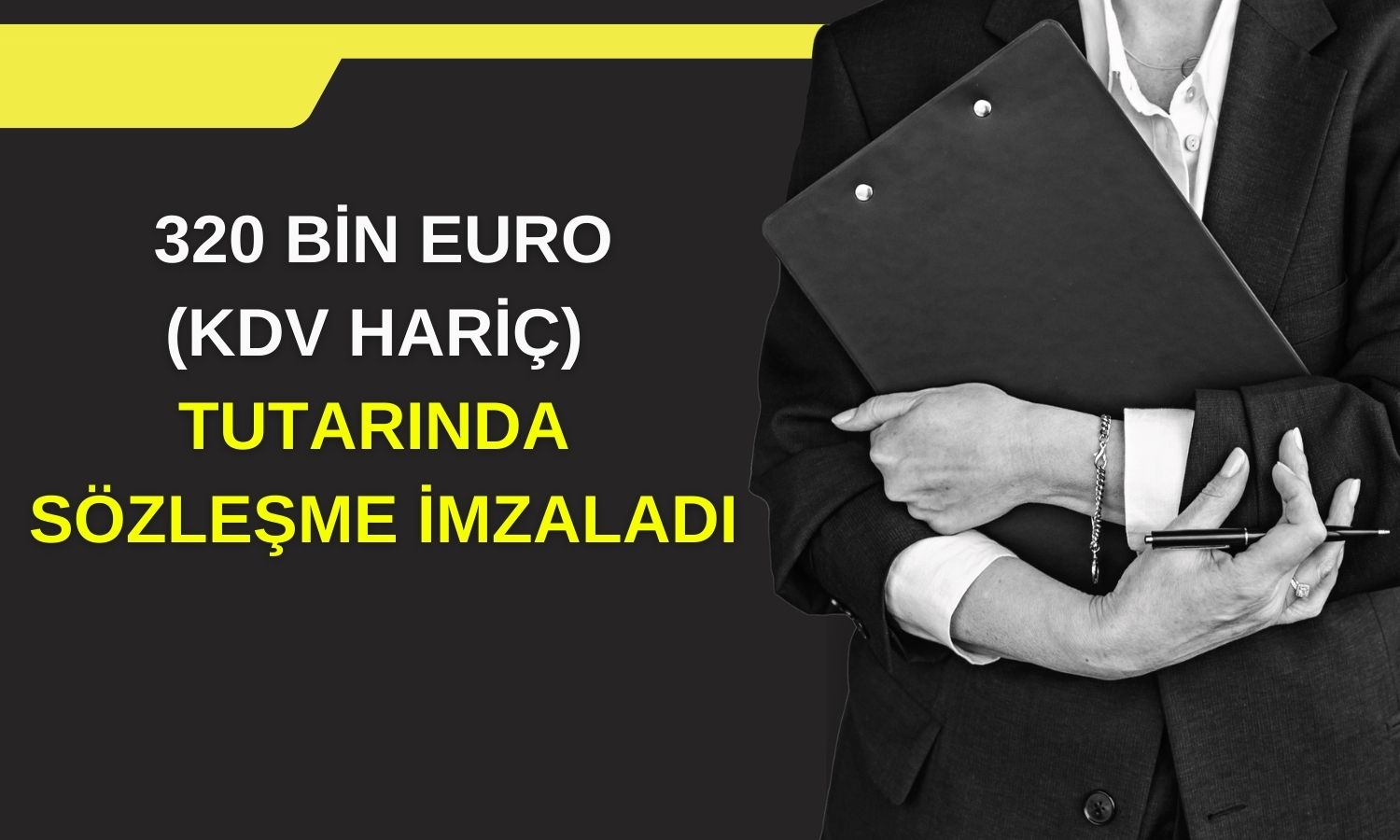 Bülbüloğlu Vinç 320 bin Euro için imza attı!