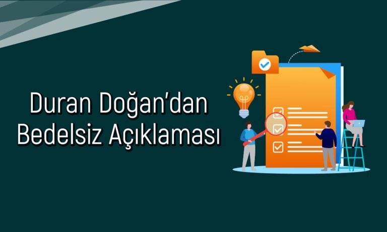 Duran Doğan (DURDO) yüzde 400 bedelsiz için tarih verdi