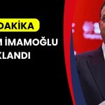 Ekrem İmamoğlu için tutuklama kararı!