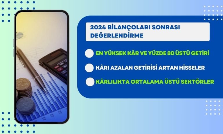 En yüksek kârı açıklayan yüzde 80 üstü getiri sunan 5 şirket