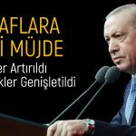 Erdoğan’dan esnafa kredi müjdesi: Limitler artırıldı