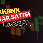 Gün içi kâr satışları AKBNK paylarını baskılıyor