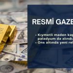 Kıymetli madenin kapsamı genişledi: Paladyum da eklendi