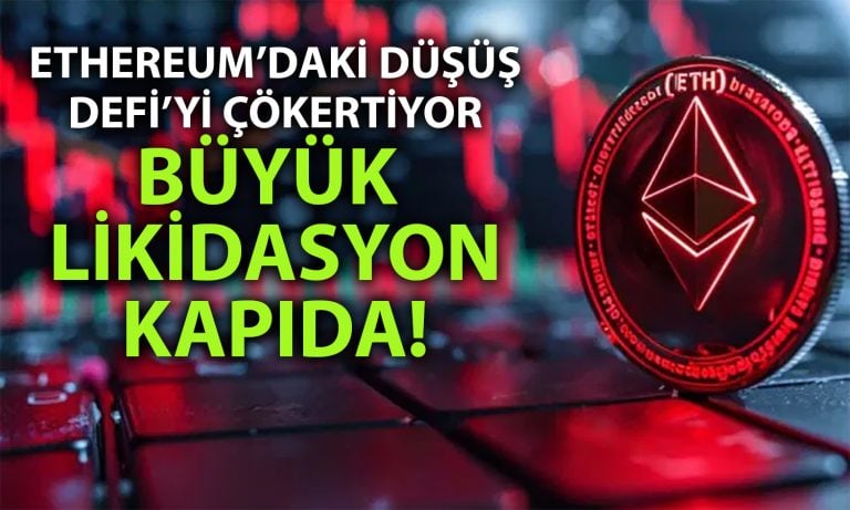 Kripto piyasasında deprem: ETH’deki sert düşüş DeFi’yi tehdit ediyor!