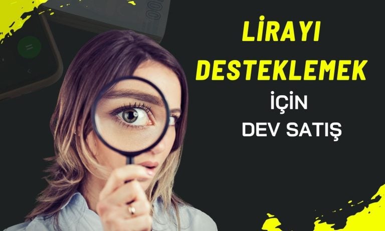 Kuru tutmak için bankalar milyarlarca dolar sattı!