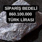 Maden şirketi 860 milyon liralık krom cevheri satışında anlaştı
