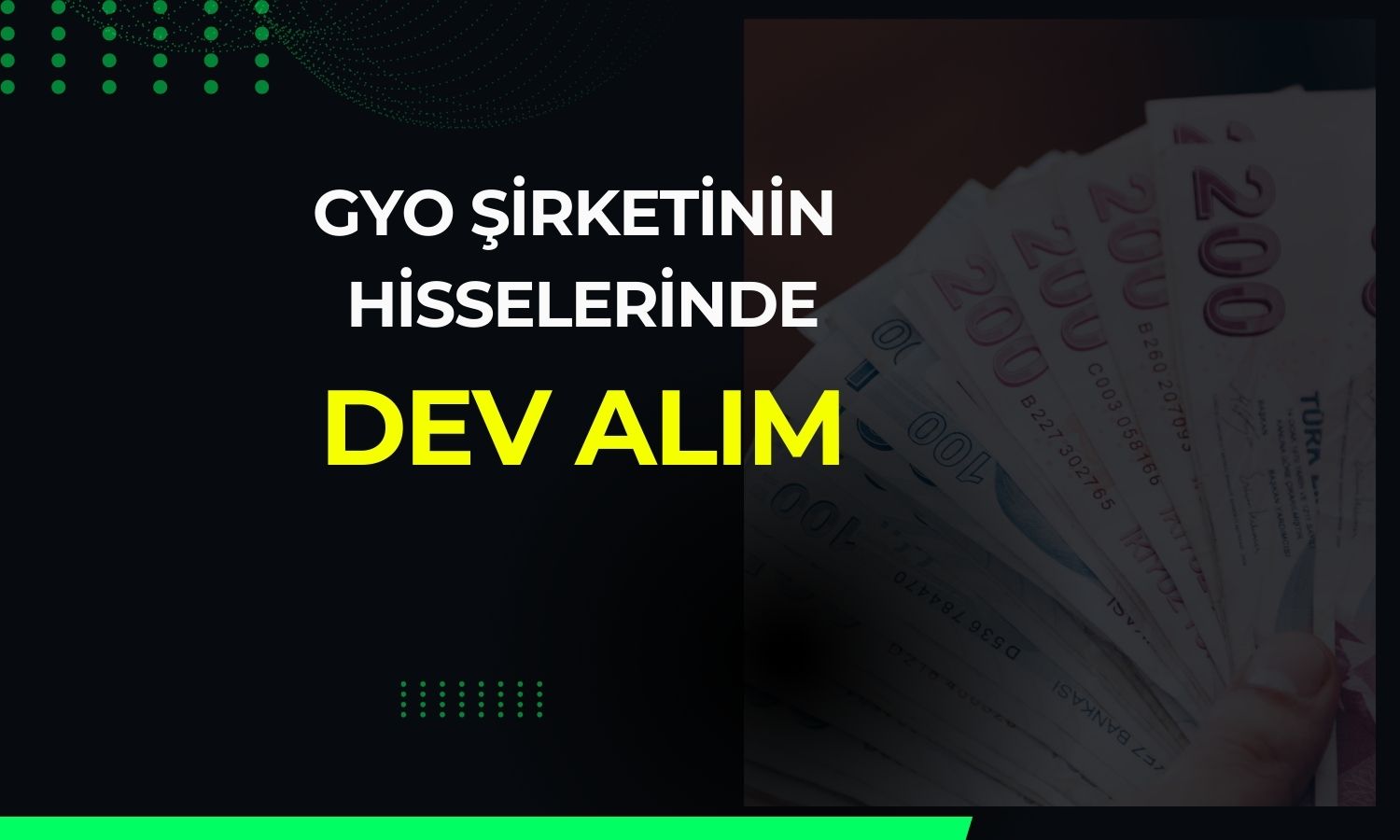 Patron düşen hisseleri topladı! 710 bin liralık alım yaptı