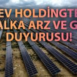 RAL Yatırım Holding duyurdu: Halka arz ve dev GES projesi geliyor