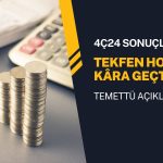 Tekfen Holding (TKFEN) kâra geçti: Temettü kararını açıkladı