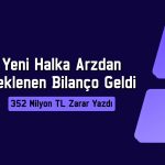 2025’te halka arz olan şirket 352 milyon TL zarar açıkladı