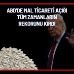 ABD’de mal ticareti açığında rekor: 160 milyar doları aştı