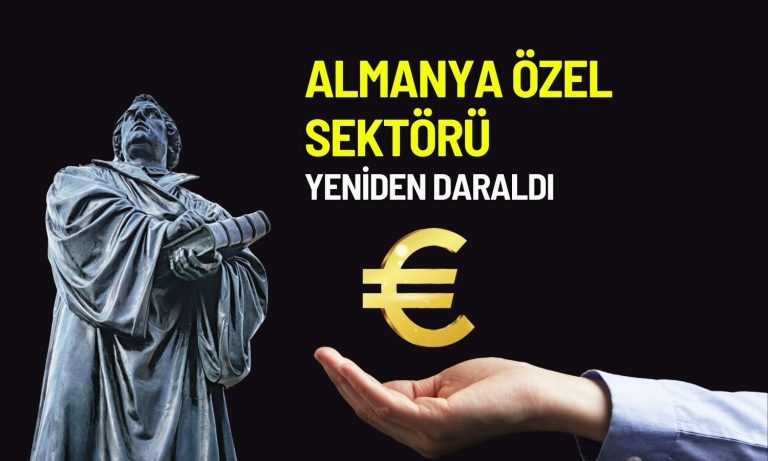 Alman özel sektörü tarife endişeleriyle daralmaya döndü