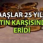 Altın yükseldi, maaşlar yerinde saydı: Son 25 yılda acı tablo