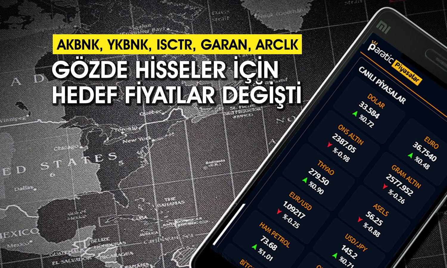 Bankalar için beklenti azaldı: 5 hissede hedef fiyat belirlendi