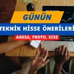 Borsa düşerken AGESA, FROTO ve SISE payları izlenecek