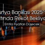 Dünya Bankası: Altın yükselirken emtia fiyatları düşecek