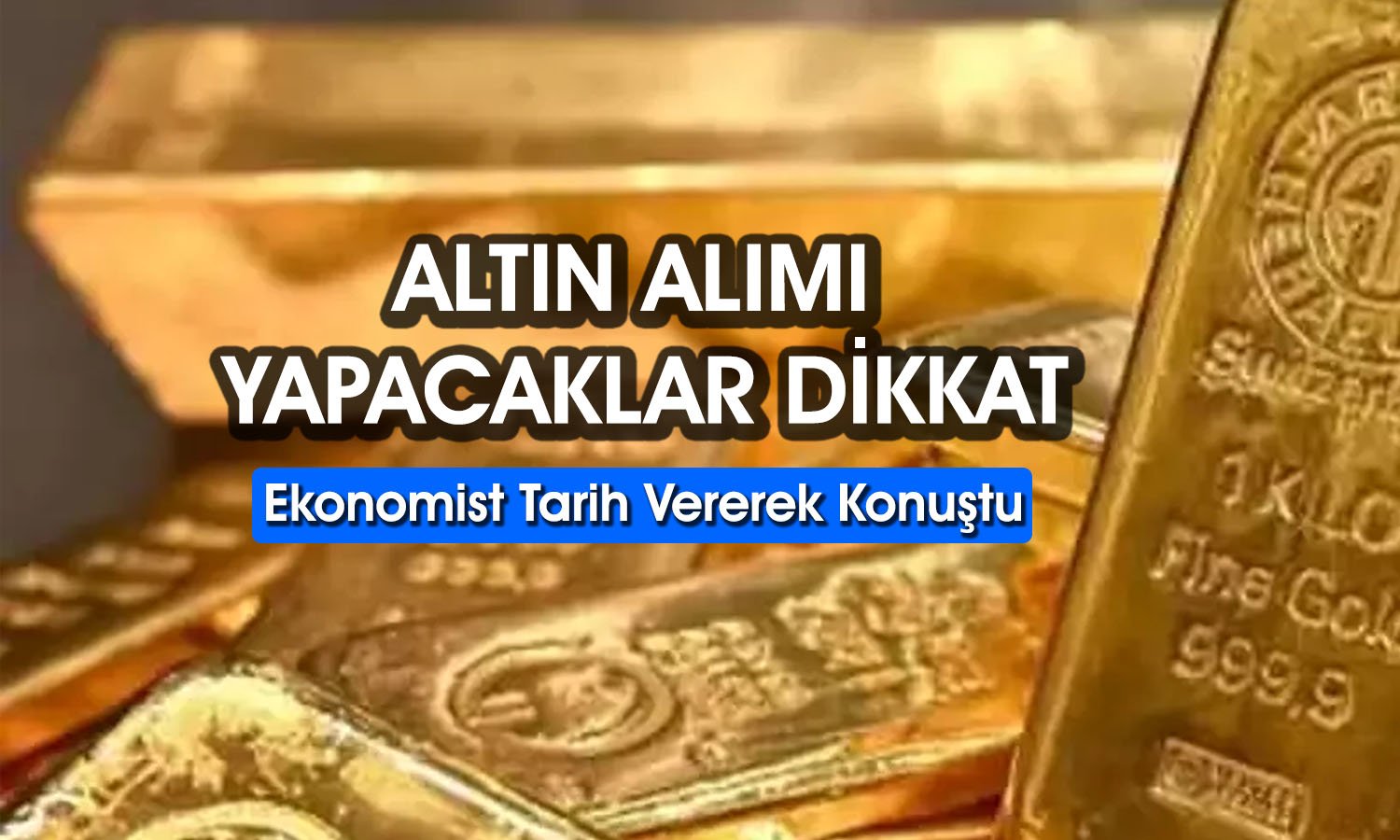 Ekonomist rekor tazeleyen altın için konuştu: Tehlikeli olabilir