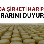 Gıda şirketinden temettü müjdesi: 3 taksitte ödenecek