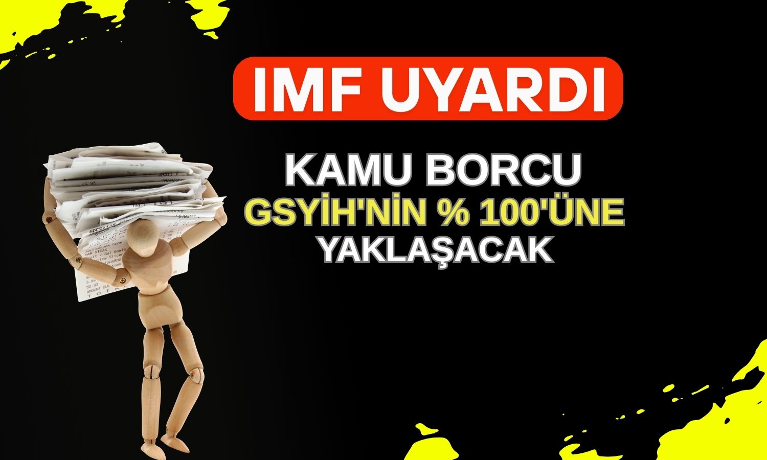 IMF giderek artan küresel borç konusunda uyardı!