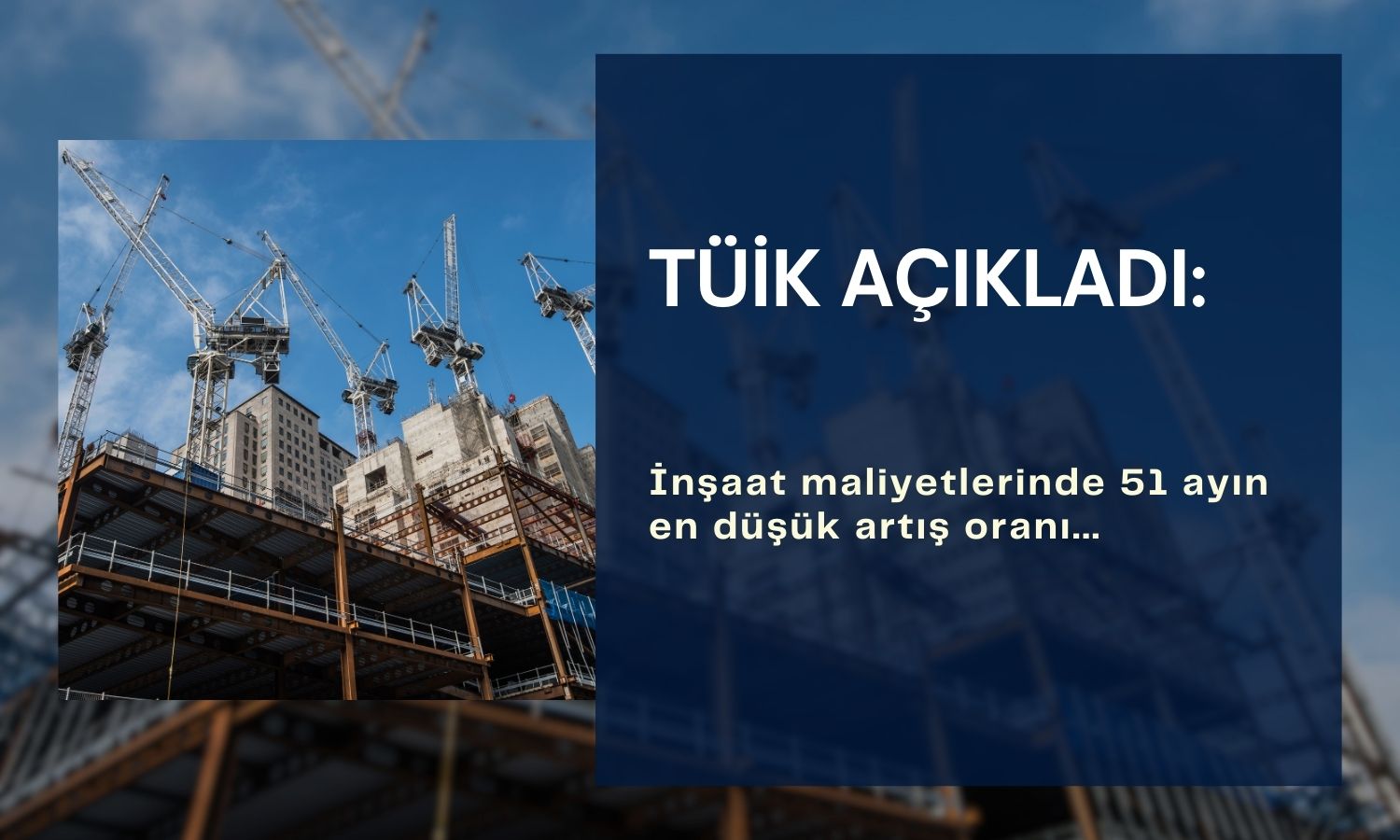 İnşaat maliyetlerindeki düşüş Şubat’ta devam etti
