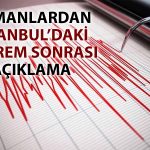 İstanbul sarsıldı: Bilim insanlarından peş peşe açıklamalar