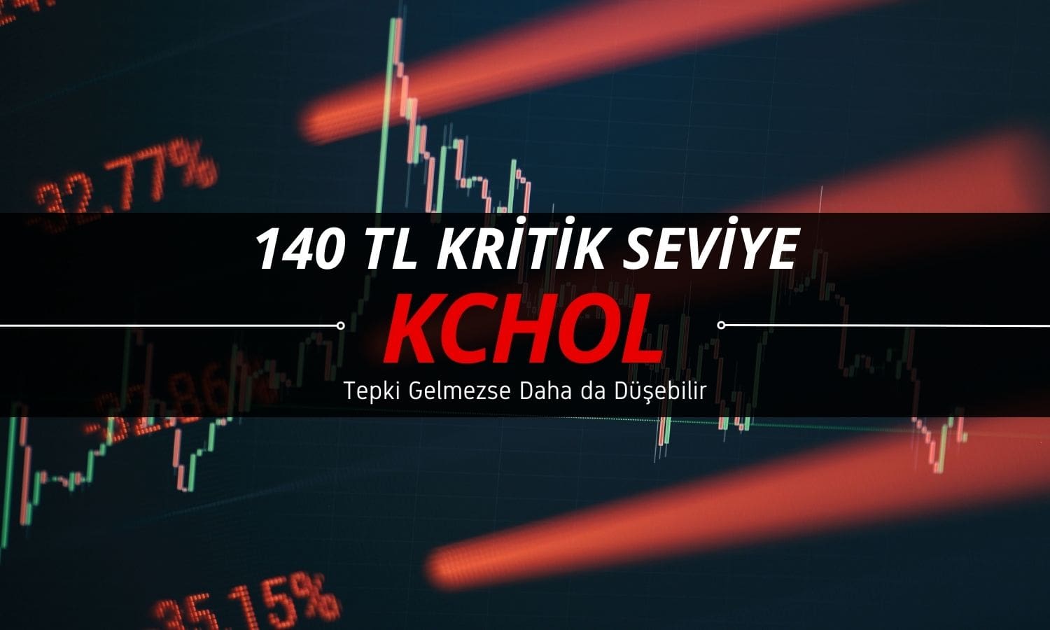 Temkinli olun: KCHOL bu seviyeyi aşarsa daha da düşer