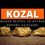 Koza Altın (KOZAL) maden rezerv ve kaynak raporunu yayımladı