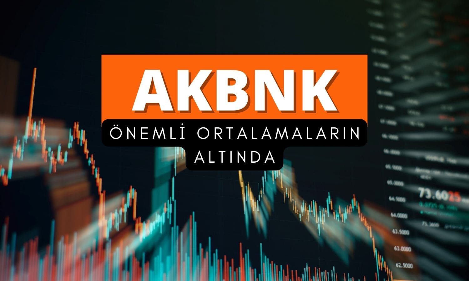 Önemli ortalamaların altında kalan AKBNK yükselişi koruyor