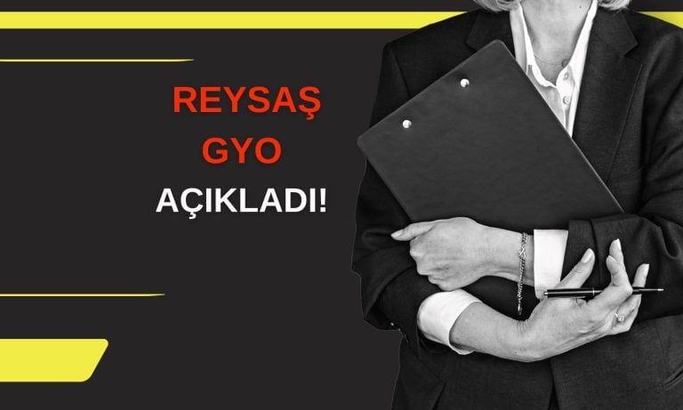 Reysaş GYO kendi paylarında 1 milyon adet alım yaptı!