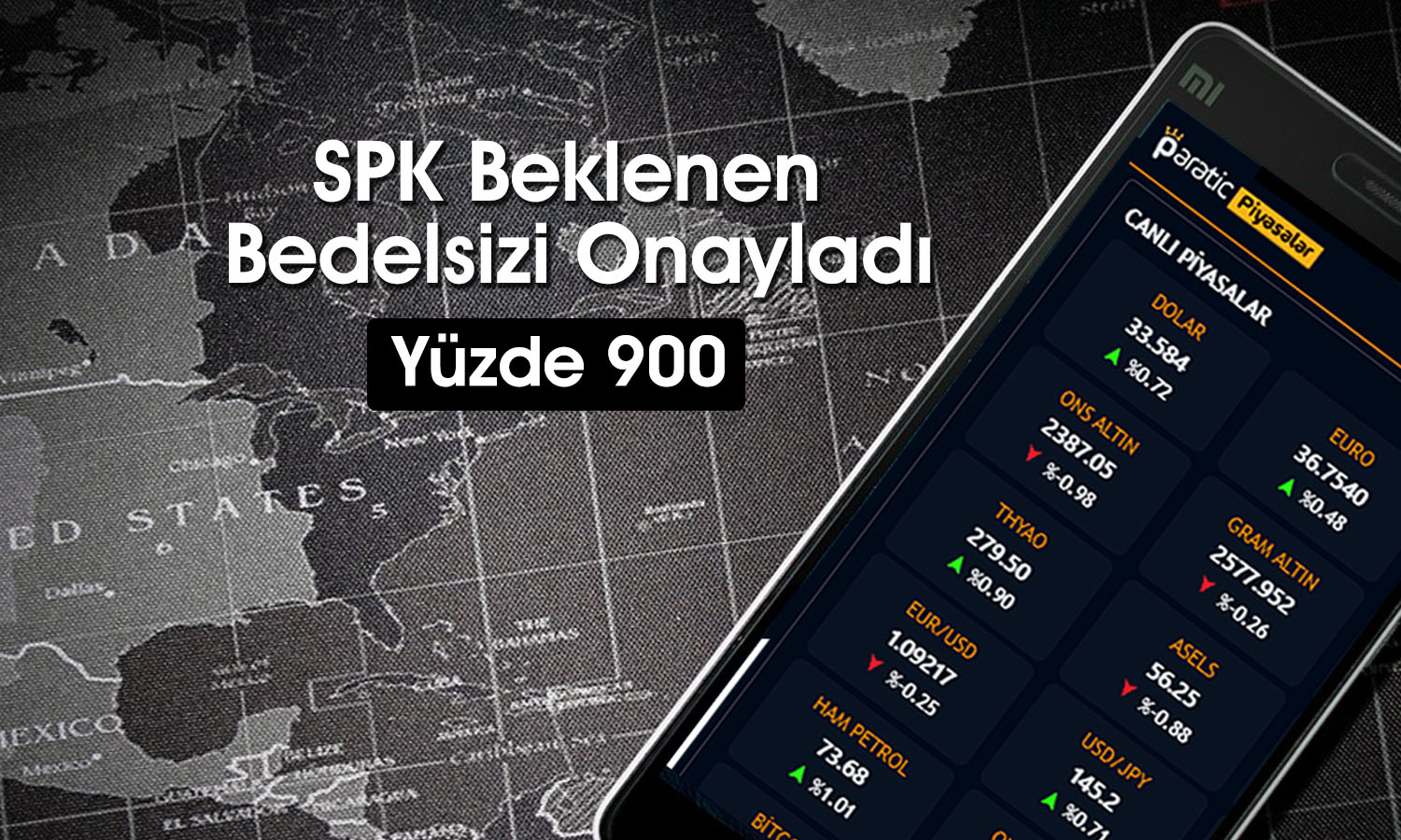 SPK, otomotiv devinin yüzde 900 bedelsiz başvurusunu onayladı