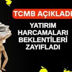 TCMB bahar dönemi yatırım eğilimi istatistikleri açıklandı