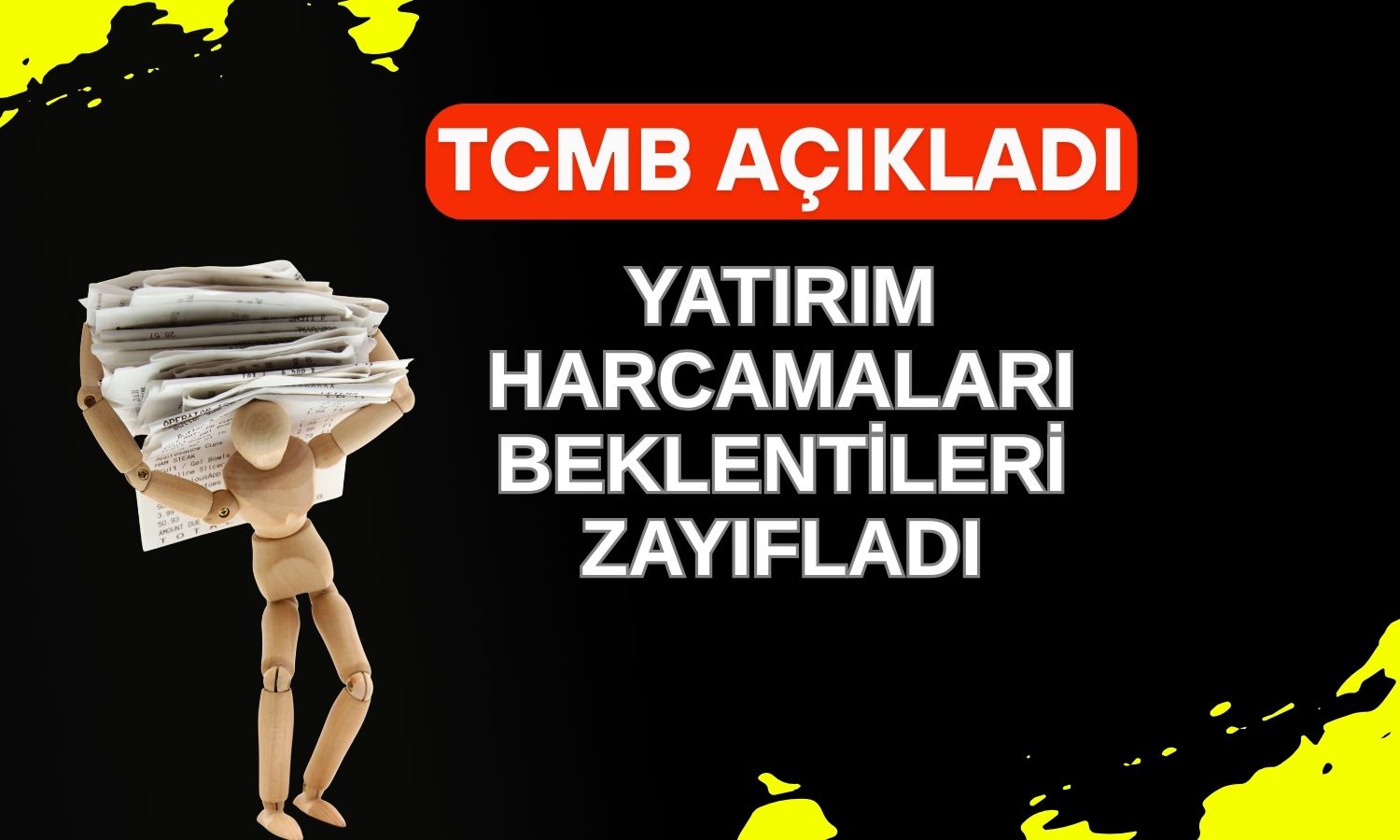 TCMB bahar dönemi yatırım eğilimi istatistikleri açıklandı
