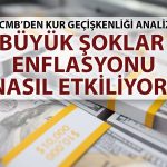 TCMB: Dövizdeki büyük hareketler enflasyonu daha fazla tetikliyor