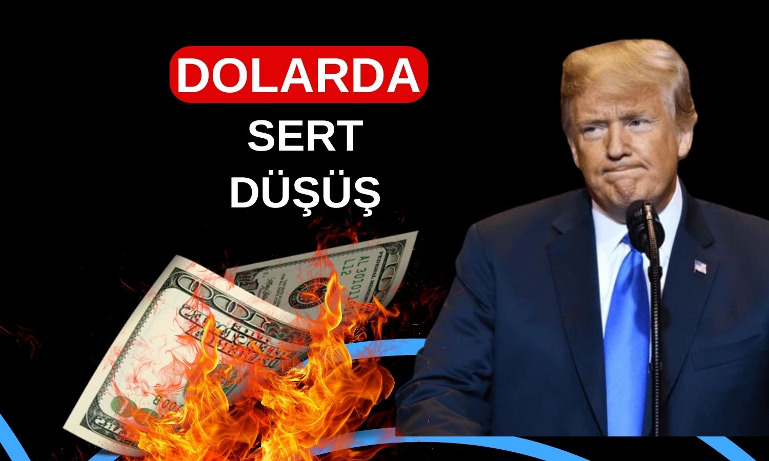 Trump doları da vurdu: DXY 6 ayın en düşüğüne geriledi!