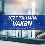 Vakıfbank (VAKBN) 1Ç25 tahmini: Faiz gelirinde yüzde 53 artış