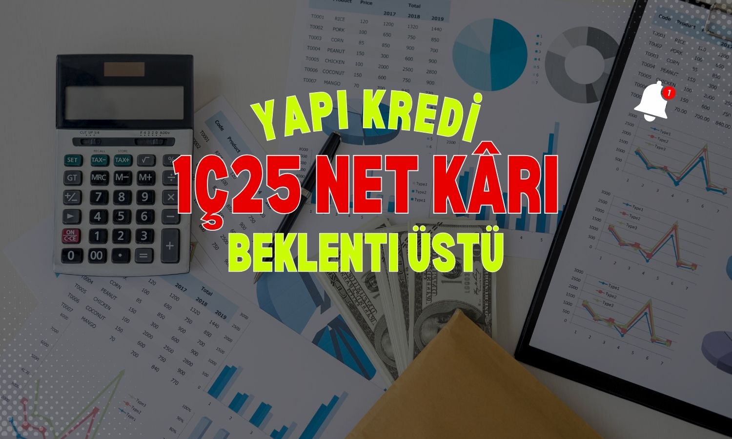 Yapı Kredi Bankası (YKBNK) 1Ç25’te beklentileri geride bıraktı