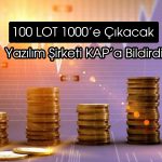 Yüzde 900 bedelsiz duyurusu! O şirkette lotlar katlanacak