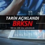100 lot 300 lota yükseliyor: Bedelsiz tarihi açıklandı
