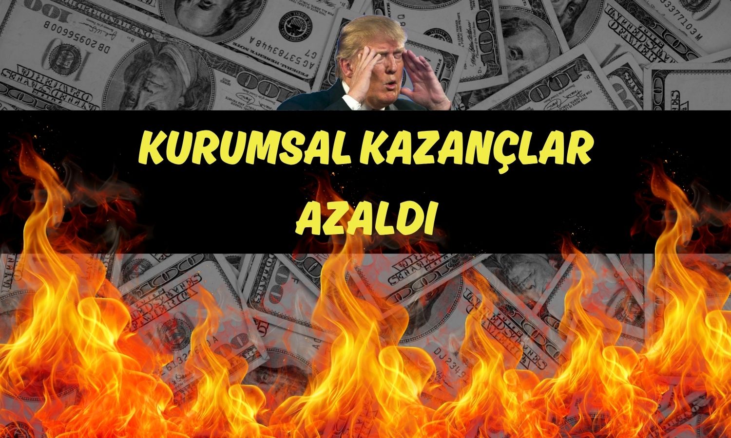 ABD şirket kârları ilk çeyrekte sert düştü!