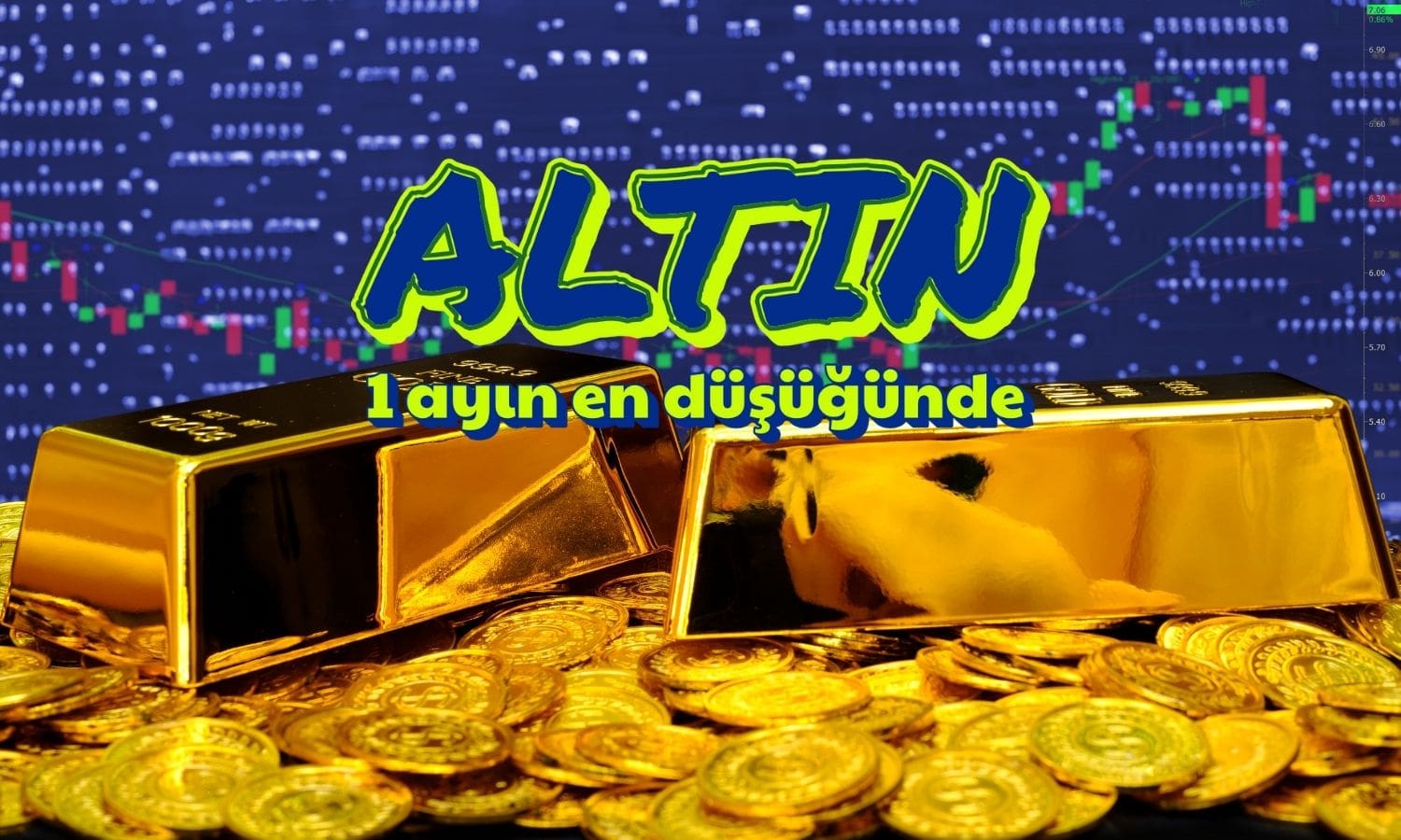 Altın 1 ayın en düşüğünde: Gram 4 bin liranın altında
