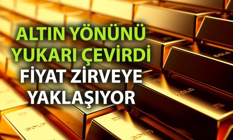Altın güvenli liman rolünde: Fiyatlar 2 haftanın zirvesinde