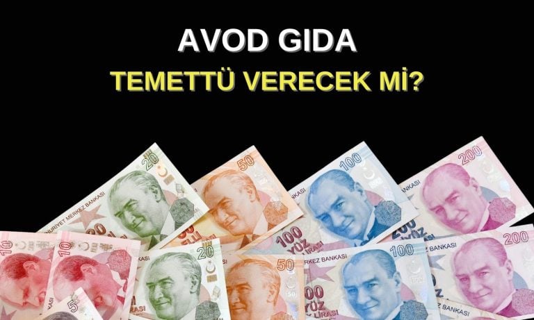 Avod Gıda açıkladı: Kâr payı dağıtacak mı?
