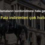 BoE Baş Ekonomisti: Faiz indirimleri çok hızlı!