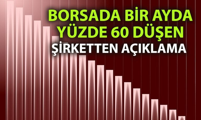 Borsada günlerdir eriyen şirketten faaliyet açıklaması