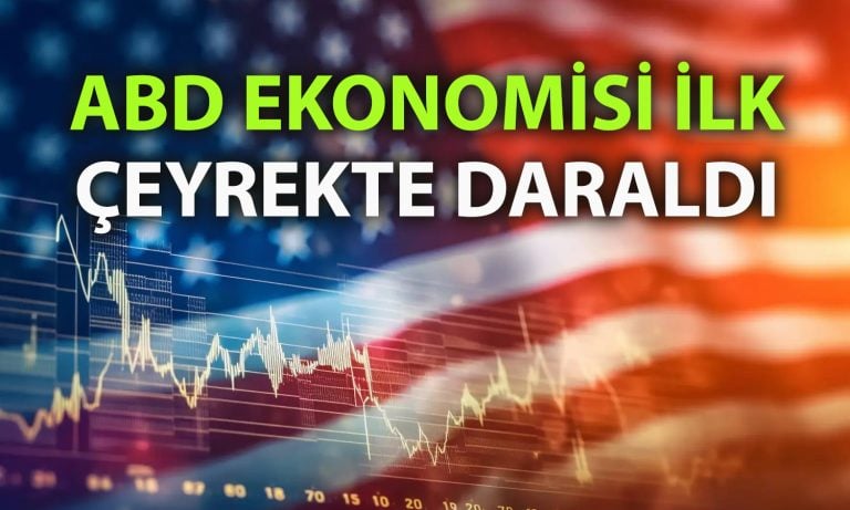 Büyüme rakamları açıklandı: ABD ekonomisinde hafif daralma